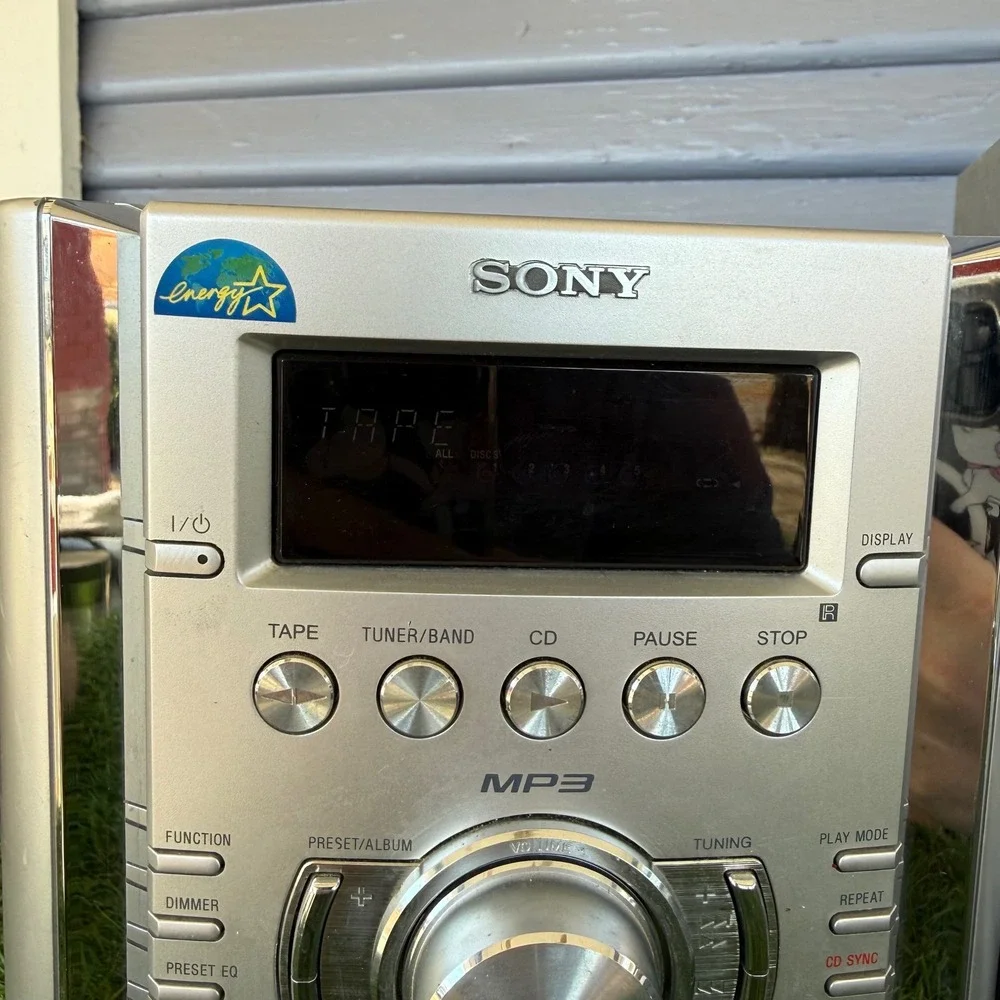 Sony CMT-HP7 Micro‎ Hi-Fi Stereo System Component 5 Disc Changer Works